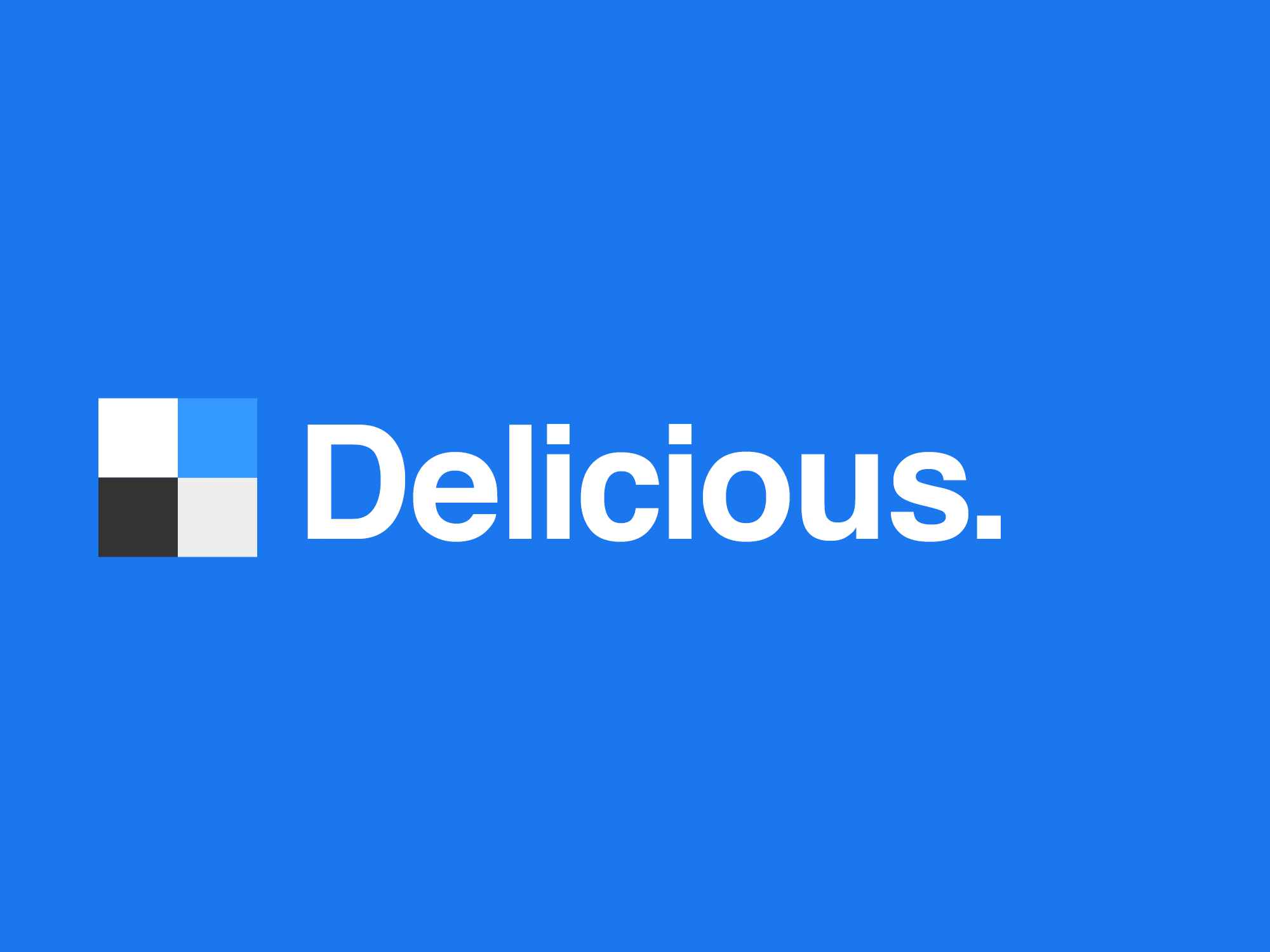 Delicious New Logo